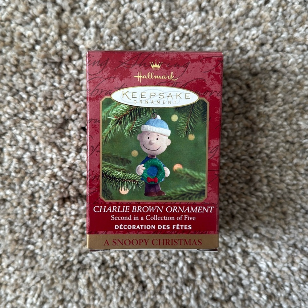 Hallmark Keepsake Ornament - Charlie Brown Ornament